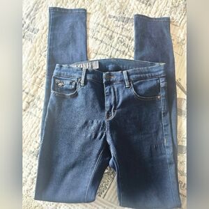 A/X Armani Exchange Women’s Skinny Jeans in Deep Blue Denim